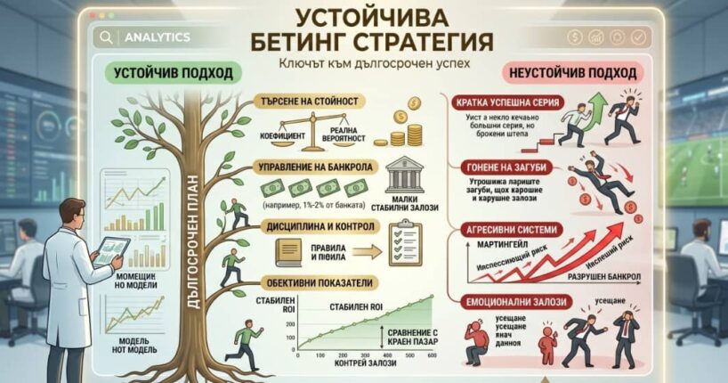 Кога една бетинг стратегия е устойчива в дългосрочен план